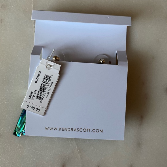 Kendra Scott Abalone Layne Earrings - Picture 4 of 8